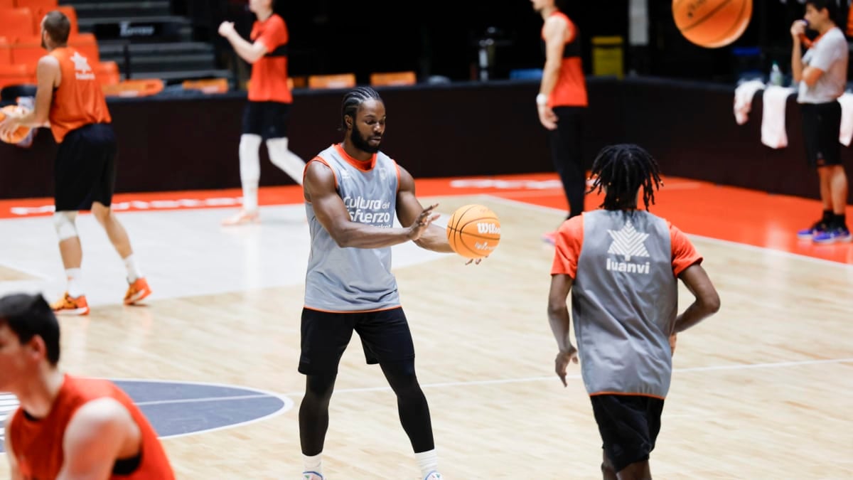 Valencia Basket apura su preparación para el tercer duelo de la final ante el Real Madrid
