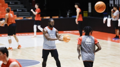 Valencia Basket apura su preparación para el tercer duelo de la final ante el Real Madrid