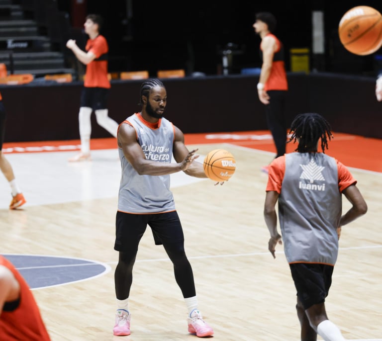 Valencia Basket apura su preparación para el tercer duelo de la final ante el Real Madrid