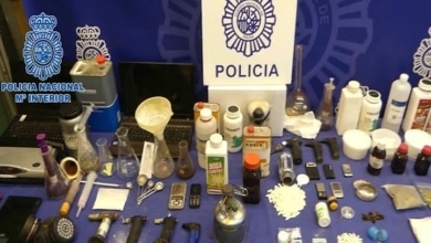 Detienen a un grupo criminal dedicado a la fabricación y distribución de drogas de diseño