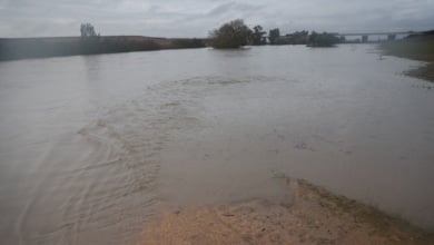 Continúa la búsqueda del preso de la cárcel de Badajoz que se fugó aprovechando un paseo por el río Guadiana 