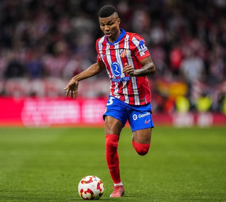 Atlético de Madrid despide a Reinildo Mandava tras finalizar su contrato