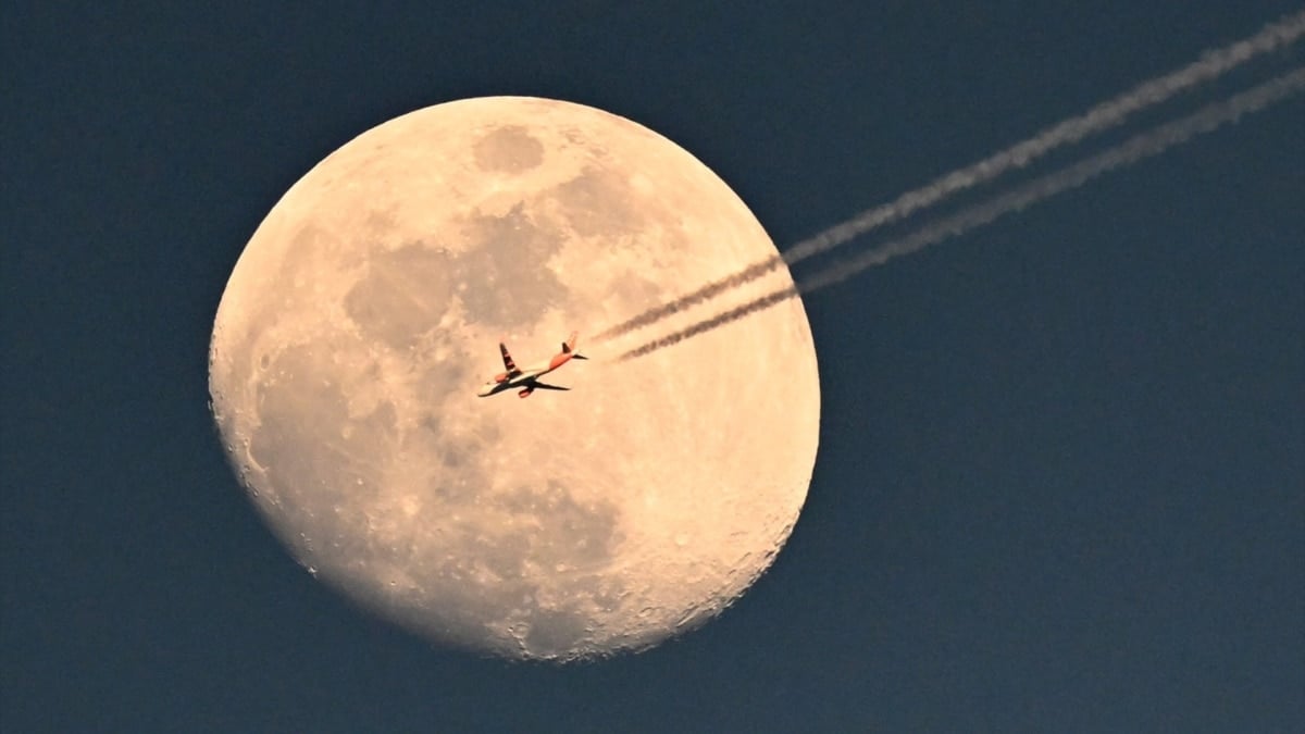 La Luna en una foto de archivo.