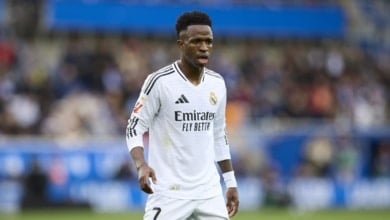 Vinicius Junior atraviesa su peor sequía goleadora en cuatro años