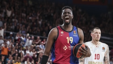 Fall se despide del Barça tras una temporada discreta como pívot titular