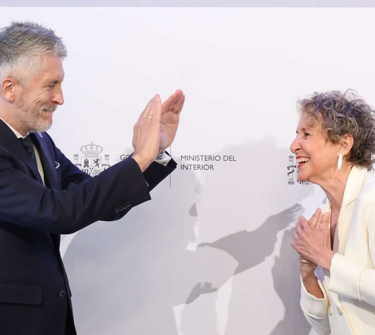 Marlaska recibe a su 'número dos' en Interior: "No quiero convertirme en mobiliario urbano del ministerio"