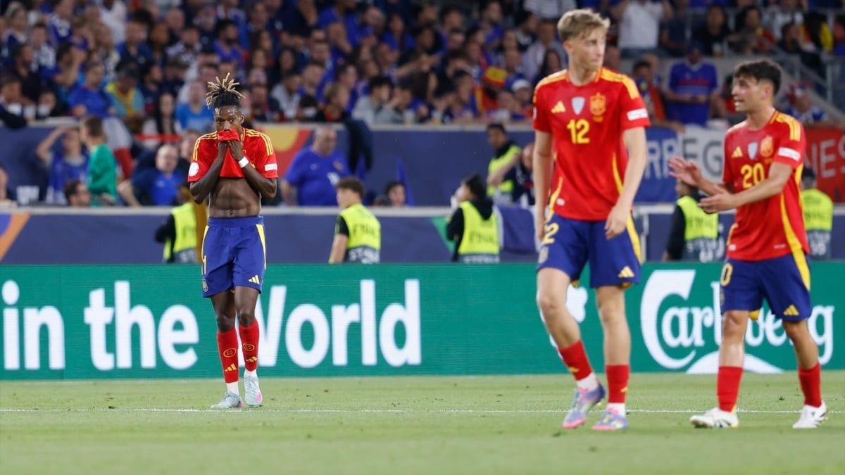 Mbappé se encaró con Huijsen tras el España-Francia