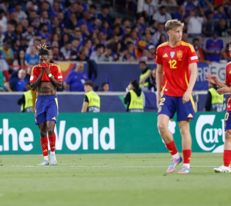Mbappé se encaró con Huijsen tras el España-Francia