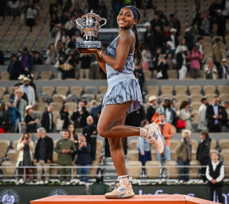 Quién es Coco Gauff, subcampeona en Roma y campeona de Roland Garros 2025 a sus 21 años