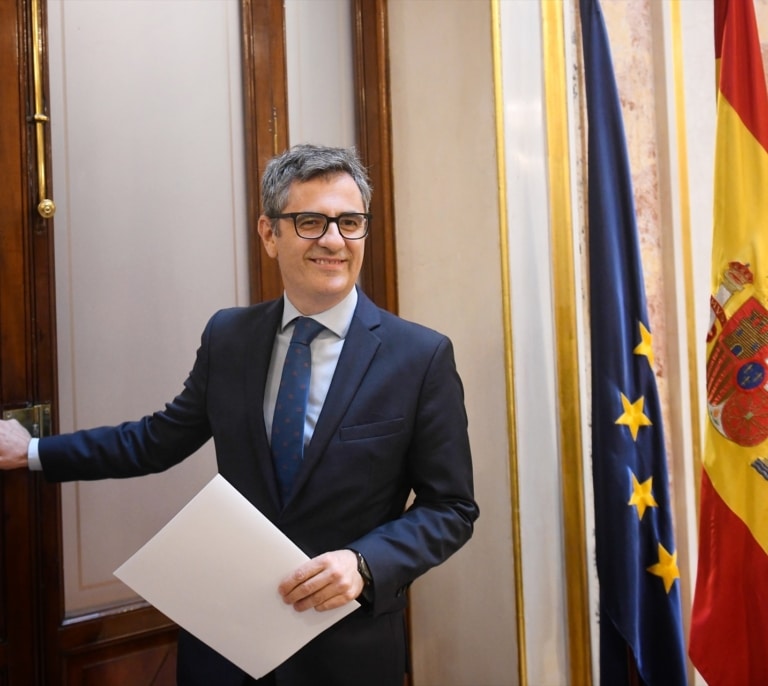 Recado de Bolaños a jueces y fiscales: "Es habitual mirar con recelo las reformas"
