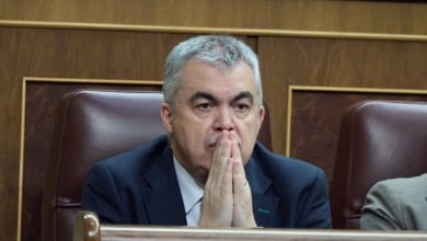 Santos Cerdán no ha renunciado a su escaño y todavía es diputado del Grupo Socialista