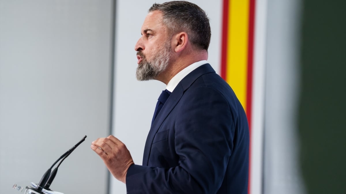 Santiago Abascal, presidente de Vox.