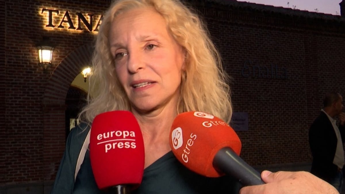 Flavia, la hija de Manolo Zarzo, habló ayer con la prensa