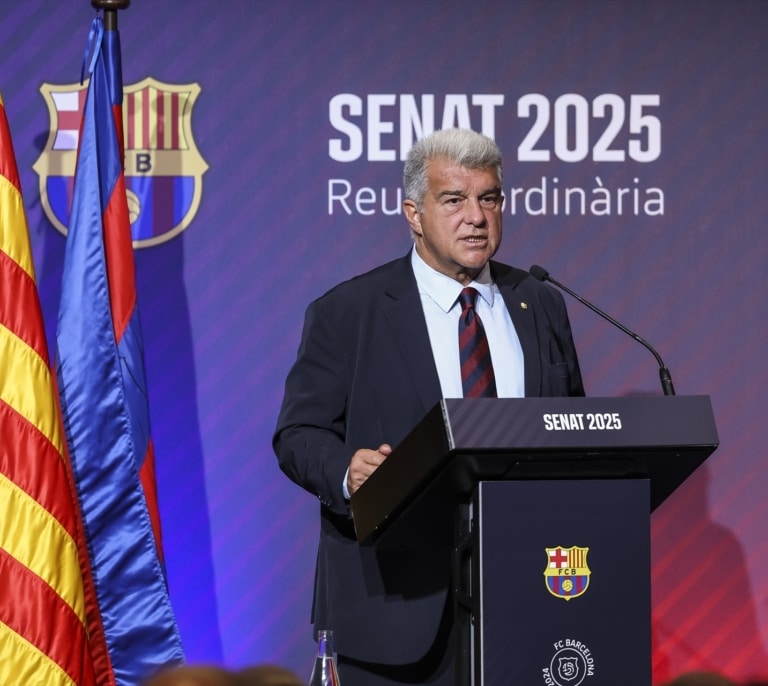 Joan Laporta: "No tenemos nada que esconder, que nos fiscalicen"