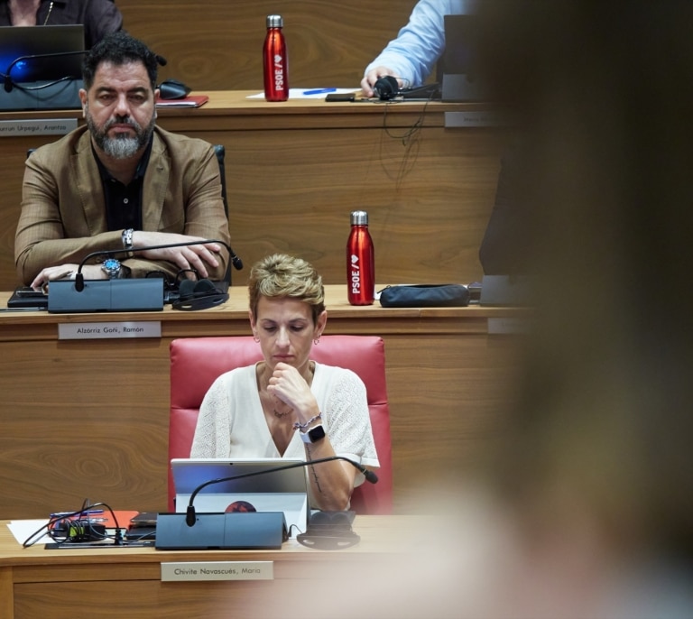 Chivite, sobre su futuro tras la dimisión de su 'número 2': "No veo ninguna razón para dimitir"