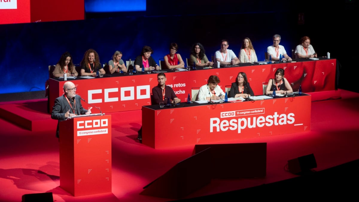 CCOO se alinea con Sánchez: "Lo que vendría sería peor"