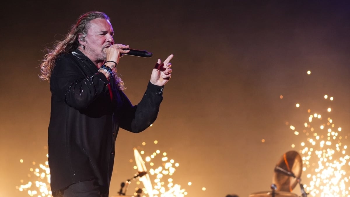 Imágenes del concierto del grupo mexicano Maná en Icónica Fest 2025 en la Plaza de España, a 22 de junio de 2025, en Sevilla