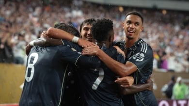 Real Madrid vence 0-3 al RB Salzburg con gran actuación colectiva