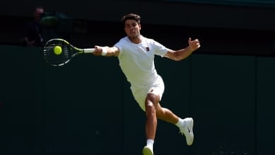 Alcaraz supera a Fognini, sigue sin haber perdido nunca en primera ronda de un Grande