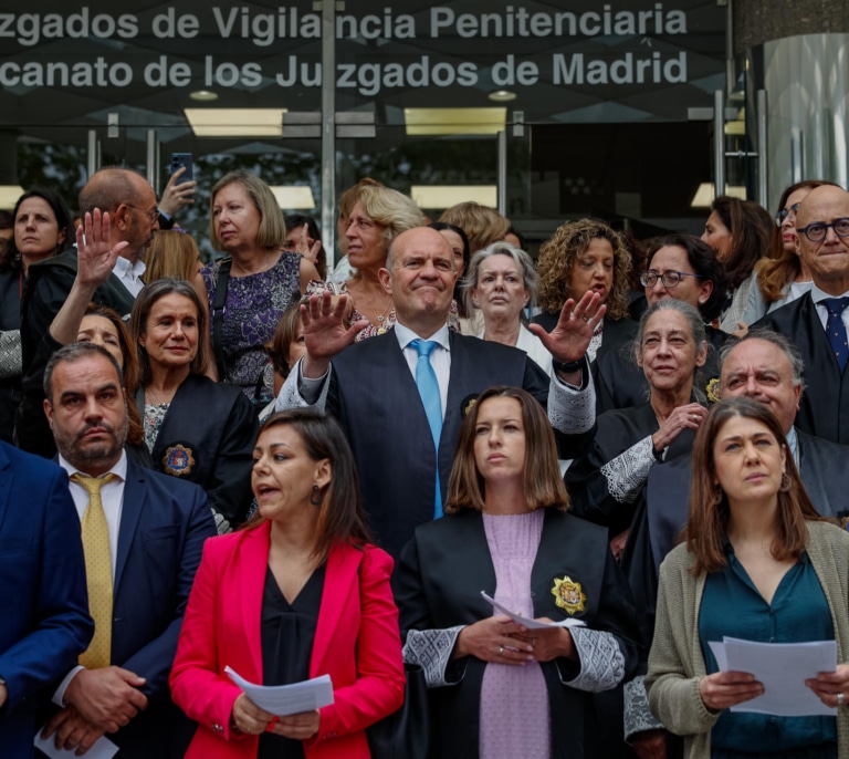 Paro judicial: "El objetivo del Gobierno es controlar la justicia"