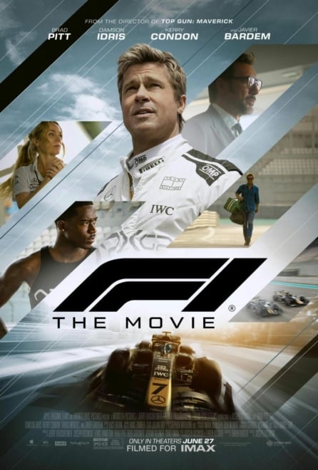 Cartel de F1: The Movie, que se estrena el próximo 27 de junio