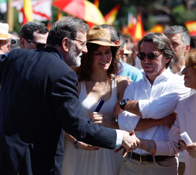 Las mejores imágenes de la manifestación de Madrid