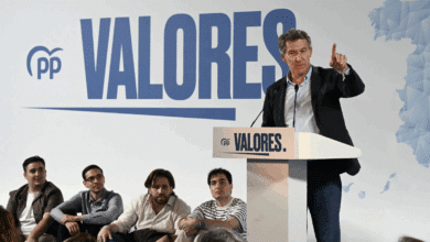 Feijóo arenga desde Bilbao a llenar Madrid: "España no baja la cabeza"
