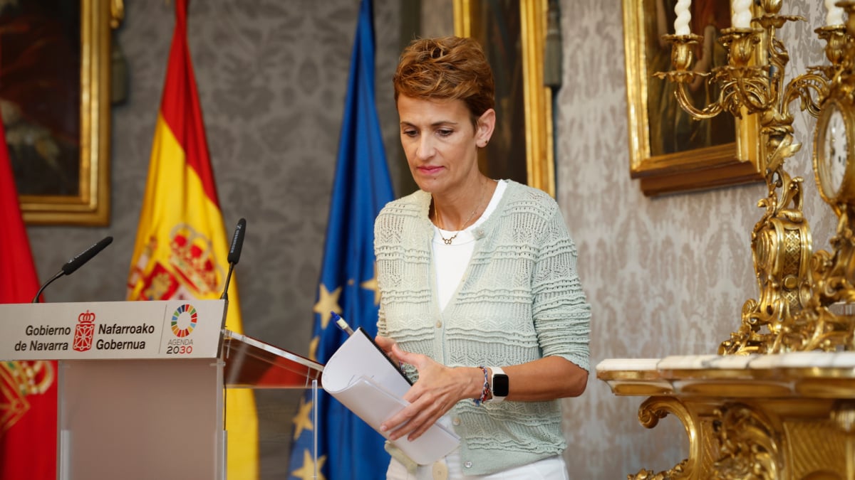 Chivite dice sentirse "profundamente traicionada" por Cerdán y UPN exige su dimisión