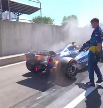 GP Austria F1: Carlos Sainz fuera de carrera con el Williams antes [...]