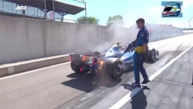 GP Austria F1: Carlos Sainz fuera de carrera con el Williams antes de que empiece la carrera