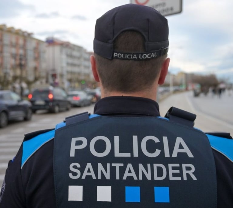 Detienen en Santander a un motorista sin carné y con orden de búsqueda