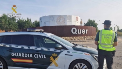 Detenidos cinco hombres con amplio historial delictivo al intentar robar un camión en Quer