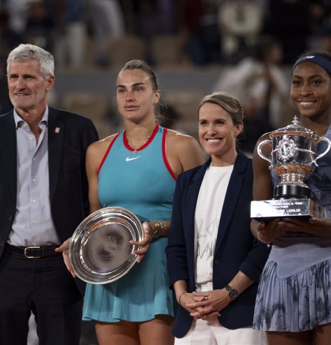 Aryna Sabalenka lamenta sus palabras "poco profesionales" tras Roland Garros