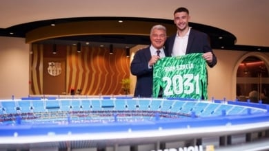 Joan Garcia: "Espero seguir creciendo, ganar mucho y conseguir cosas muy bonitas con el Barça"