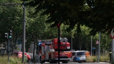 Controlado incendio en la fábrica de LEA en Vitoria-Gasteiz después de seis horas