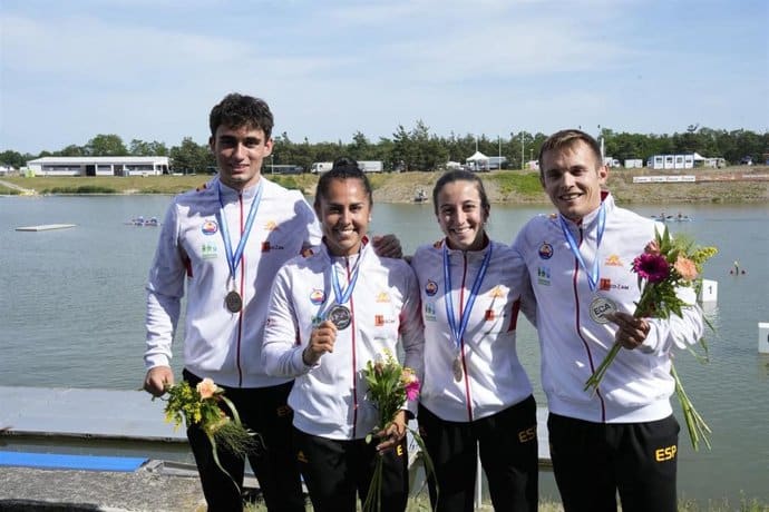 España cierra el Europeo de sprint olímpico con un total de doce medallas