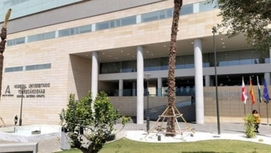 Siete heridos en una colisión entre un camión y cinco turismos en el acceso a A-7 en Torrecárdenas (Almería)