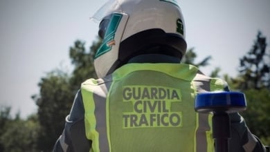 Un herido al salirse de la vía y volcar un vehículo en la A-5 a la altura de Lobón