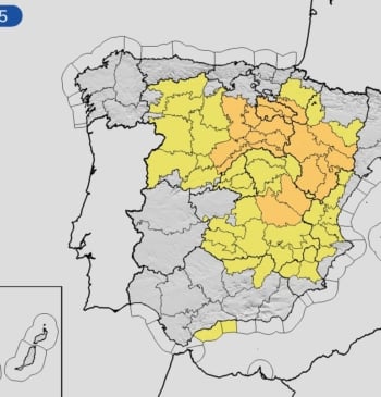 Avisos meteorológicos activos en España: tormentas, costeros y rissagas de nivel naranja