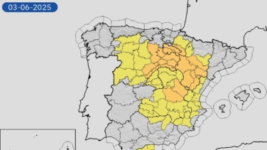 Avisos meteorológicos activos en España: tormentas, costeros y rissagas de nivel naranja