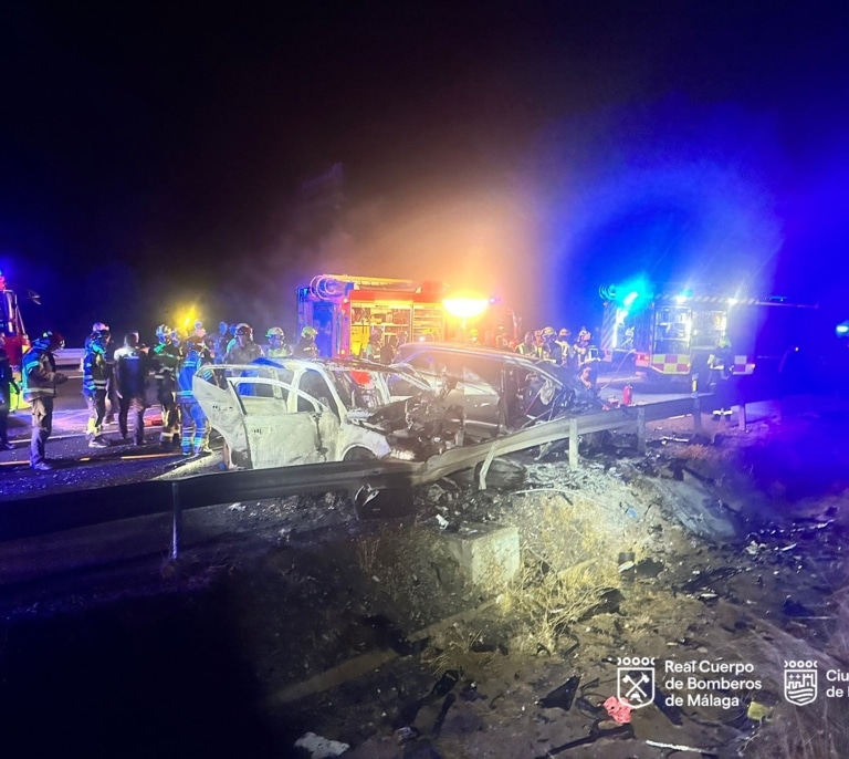 Cuatro muertos, uno de ellos policía, en una persecución en Málaga tras el robo de una farmacia