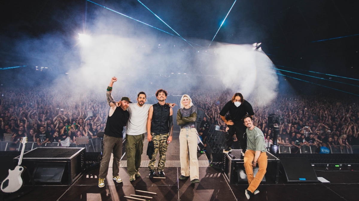La banda en su concierto en Hannover el pasado 16 de junio