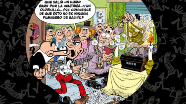 Mortadelo y Filemón contra el narcotráfico: Bruguera rescata un inédito de Ibáñez con porros de por medio