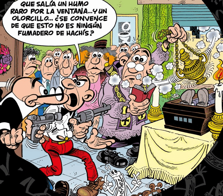 Mortadelo y Filemón contra el narcotráfico: Bruguera rescata un inédito de Ibáñez con porros de por medio