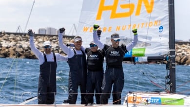 Los canarios HSN Sailing Team, campeones de España de J70 tras dominar en las regatas de La Coruña