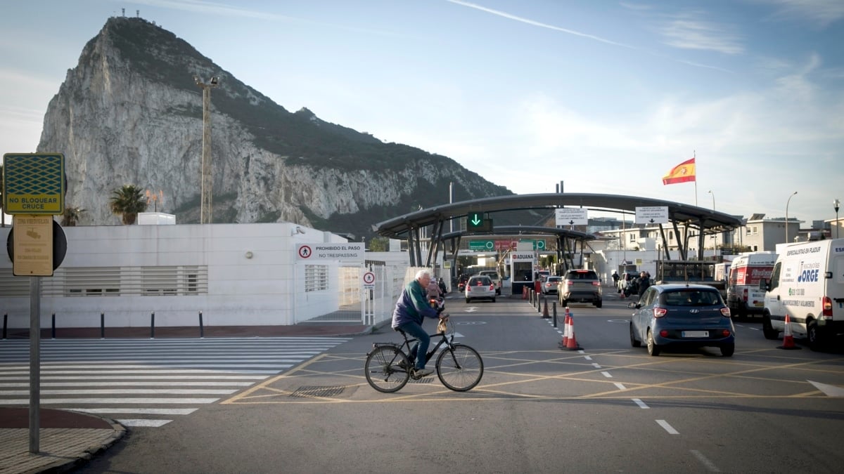 Imágenes de recurso de Gibraltar en su último día perteneciente a la Unión Europea.