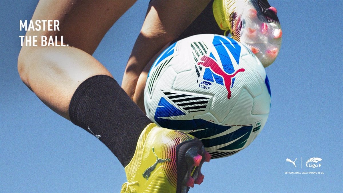 Liga F y PUMA lanzan balón oficial inspirado en motorsport para la temporada