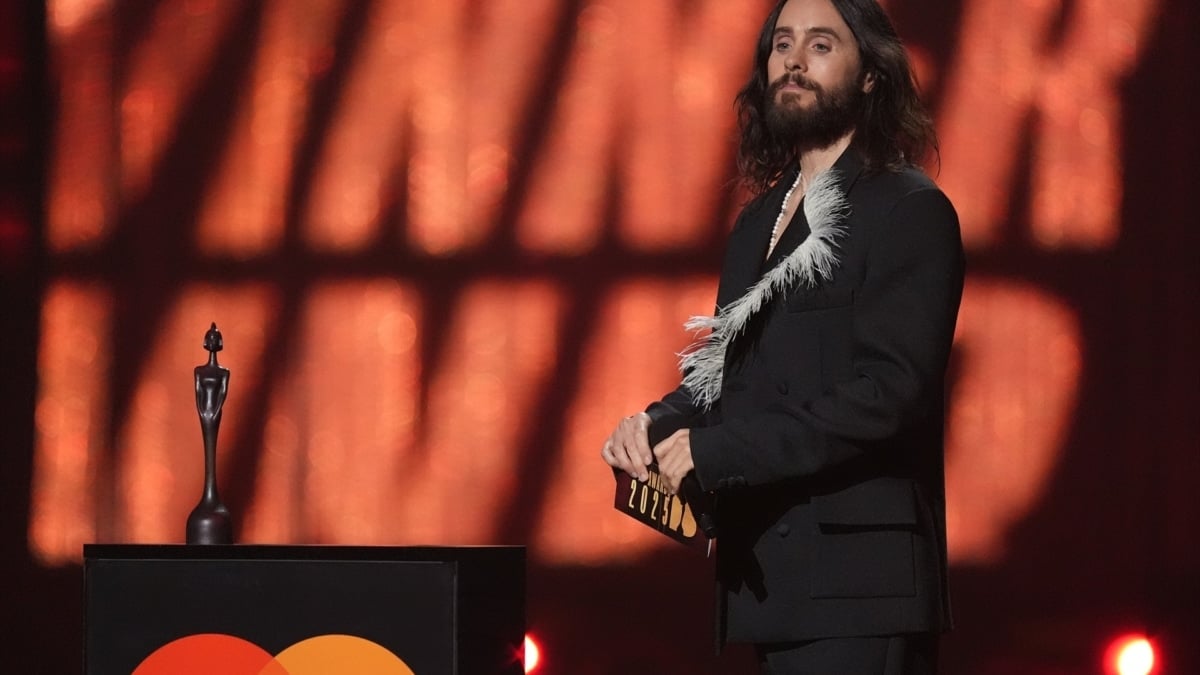 Jared Leto en la pasada edición de los Brit Awards, en marzo de este año.