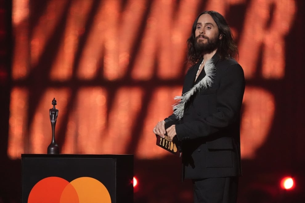 Jared Leto en la pasada edición de los Brit Awards, en marzo de este año.