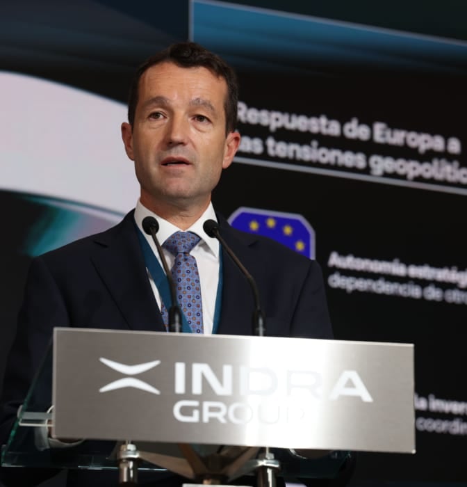 Ángel Escribano aspira a que Indra desarrolle el 'Pegasus español'